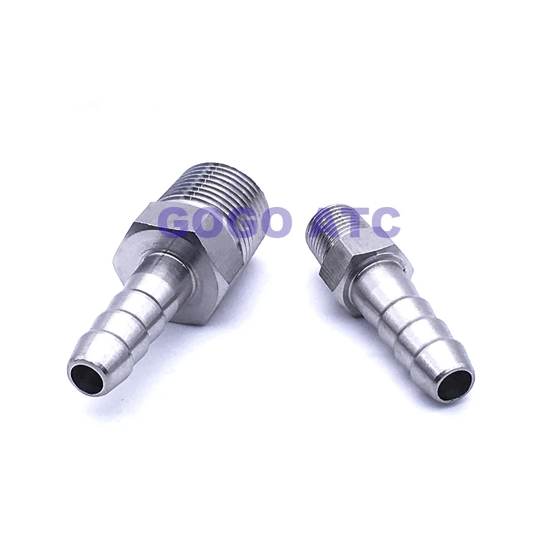 High quality Quick coupler Pagoda joints ZG3/8',O.D 8 mm stainless steel joints forged steel pipe fittings terminator connector
