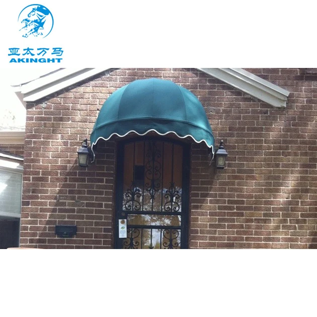 Outdoor decorative fix window&door awning sunshade dome shape awning