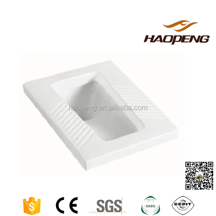 High Quality Ceramic Sanitary Ware Squatting Pan WC Squat Toilet