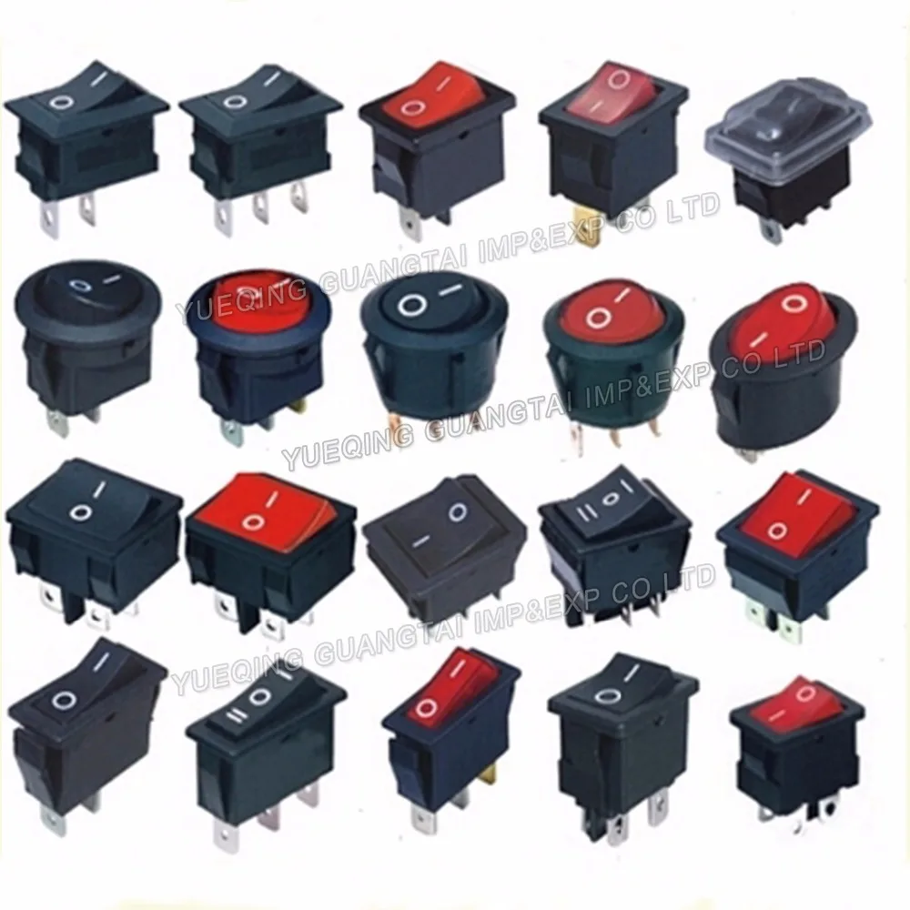 Good Quality leci RS606 4 pin ON-OFF 250vac 16a t100/55 rocker switch