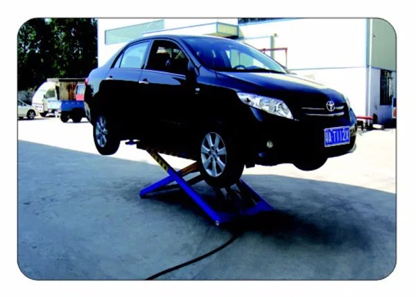 portable mid rise scissor lift car hoist mobile auto lift