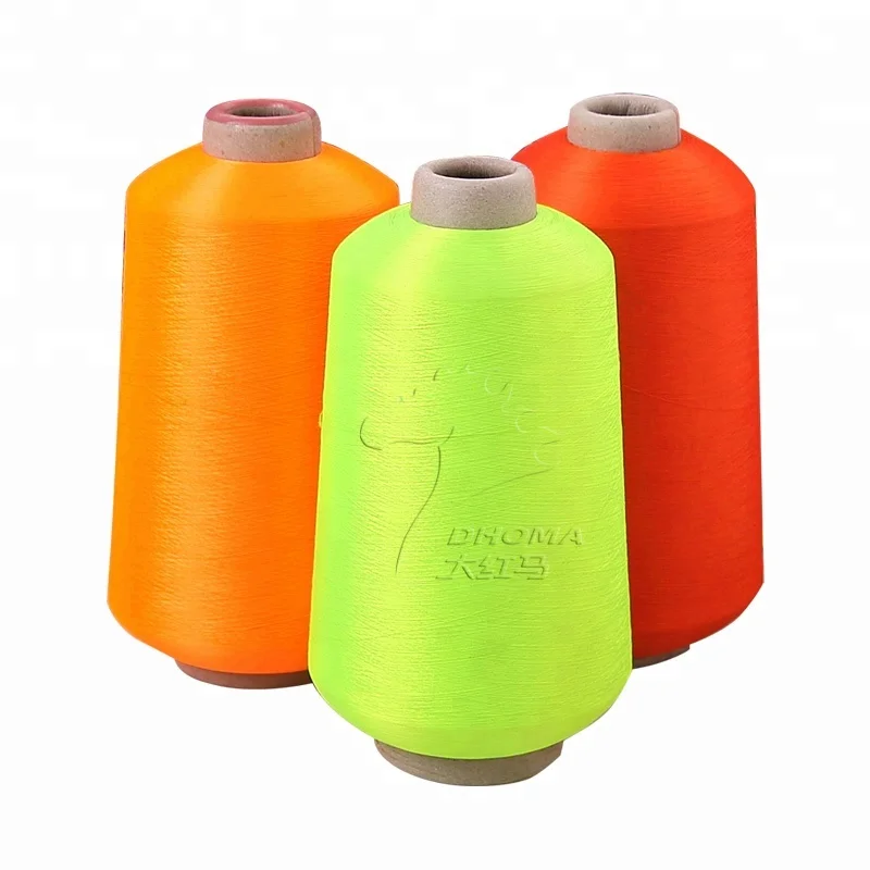 100% polyester textured thread 150D/1 overlock thread