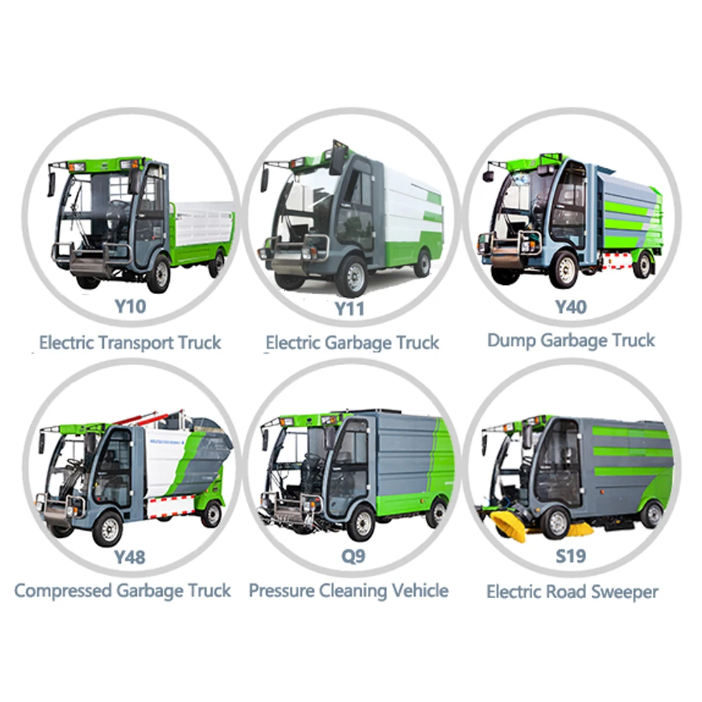 ART-Y40 Battery Powered Automatic Trash Bin Washing Truck