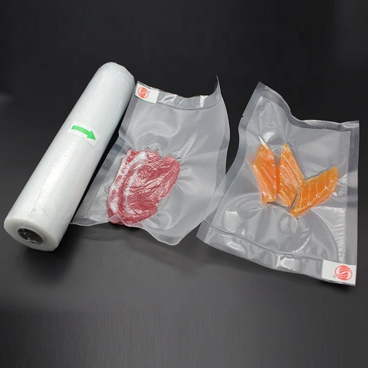 
Household Food Grade Heat Seal Embossing Preservation Vacuum Sealer Rolls 
