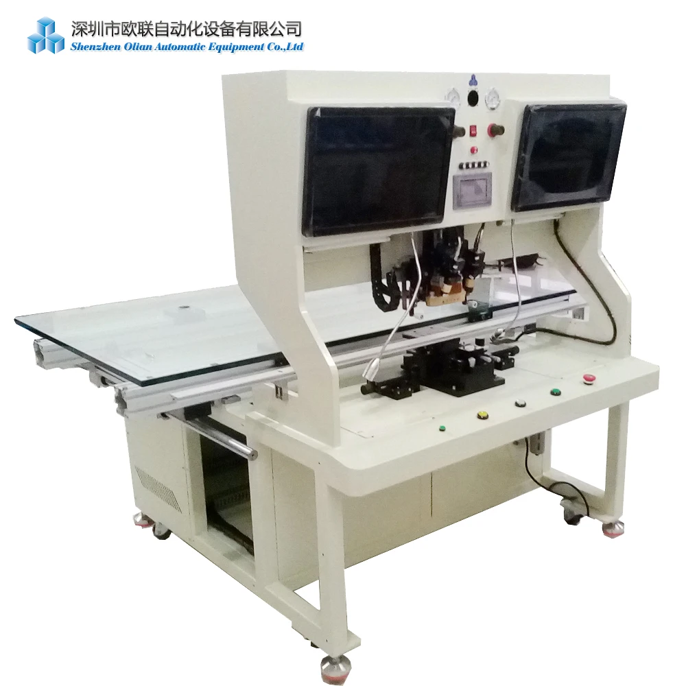  Одиночная станция 4CCD lcd ремонтная машина импульсный термопресс COF/TAB/FPC/PCB/ACF склеивающая