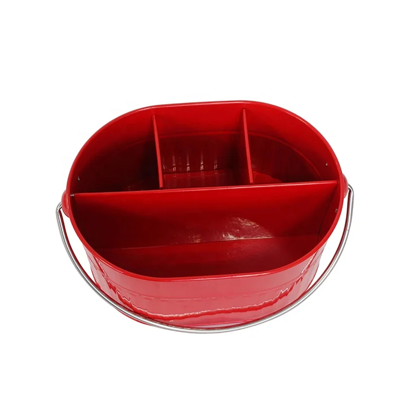 Hot sale flatware storage solution metal silverware organizer