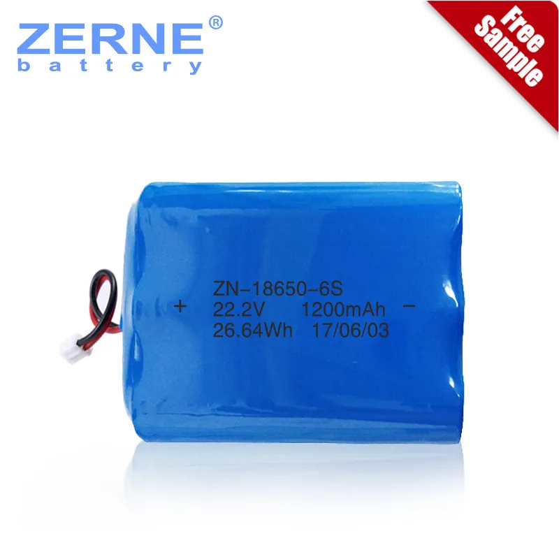 UL1642 rechargeable li ion battery 18650 1200mah