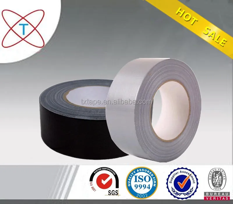 Free sample custom colored carpet edge binding waterproof fabric double sided  cloth adhesive duct tape heavy duty