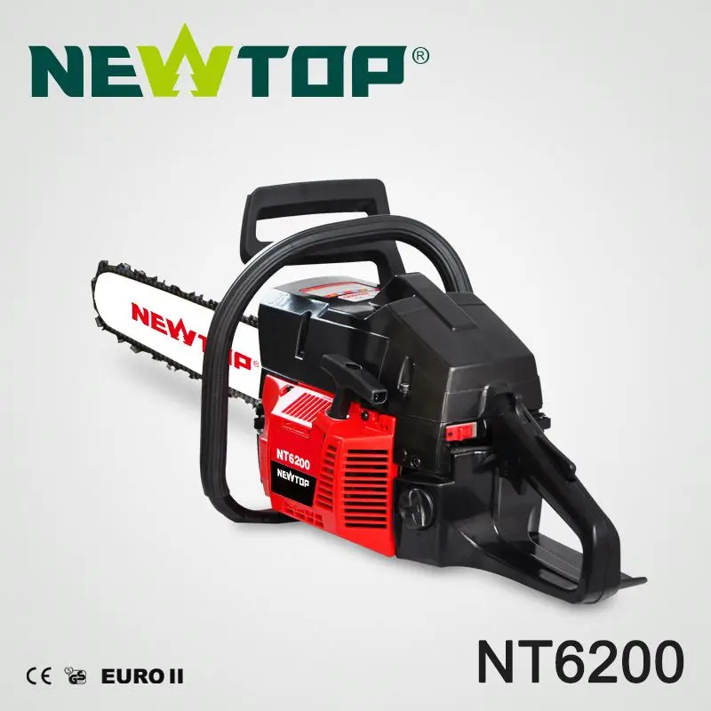 powerful 61.5cc gasoline chain saw petrol heavy duty chainsaw with CE EU5 certificates