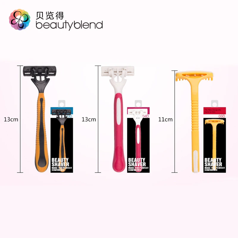 3 or 5 Blades Shaving Razors, Famaile Armpit Shaving Knife, Unhairing Knife for Male