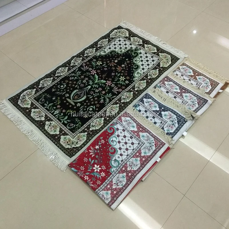High quality prayer carpet for muslim Islamic prayer rugs