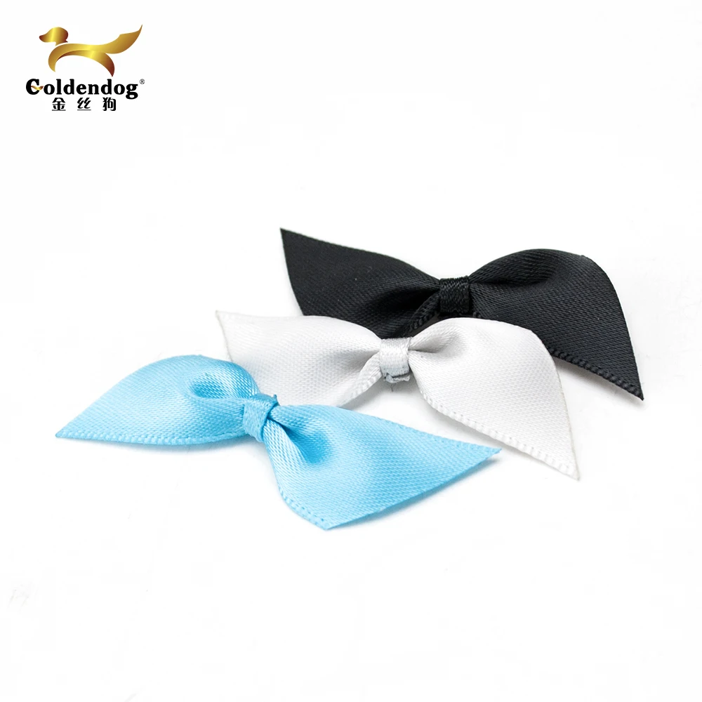 Custom high quality girls underwear sex satin ribbon bow for women