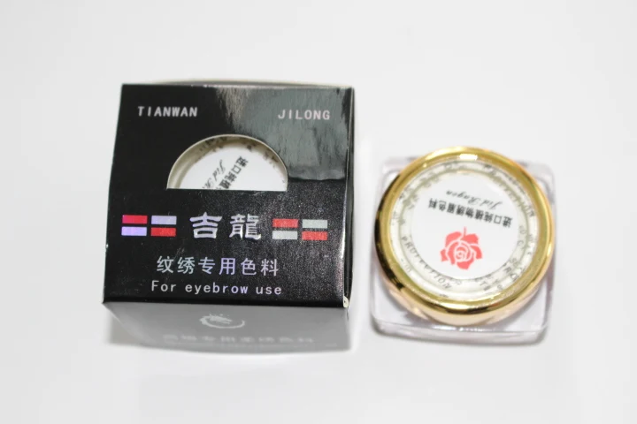 Eyebrow permanent makeup Microblading pigment cream with Safe packing Plastic bottles