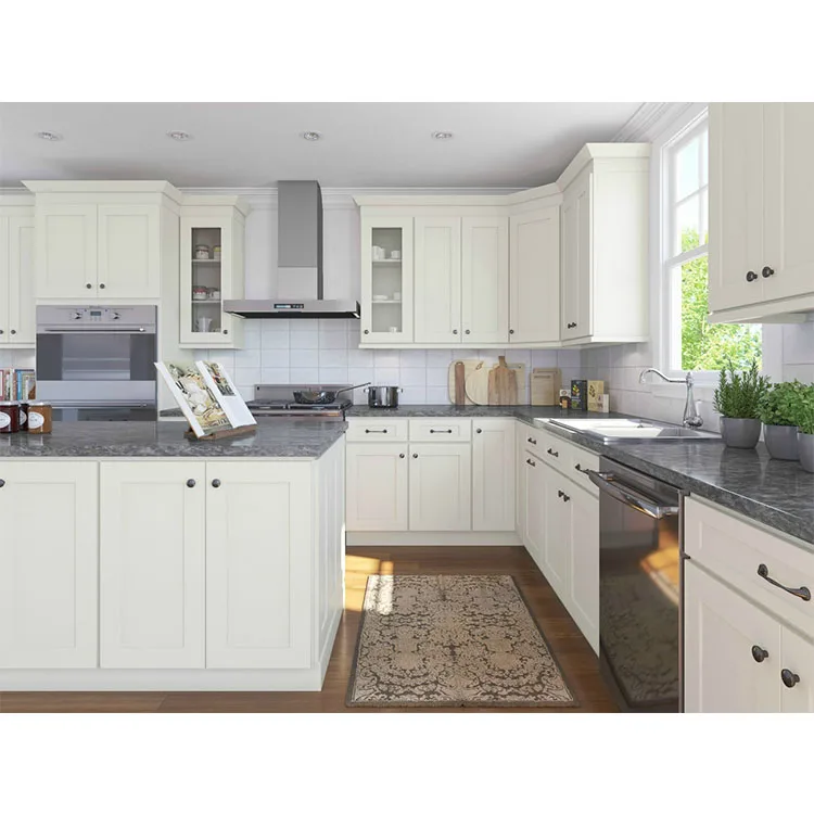 New Design Unique ash solid wood kitchen cabinet doors