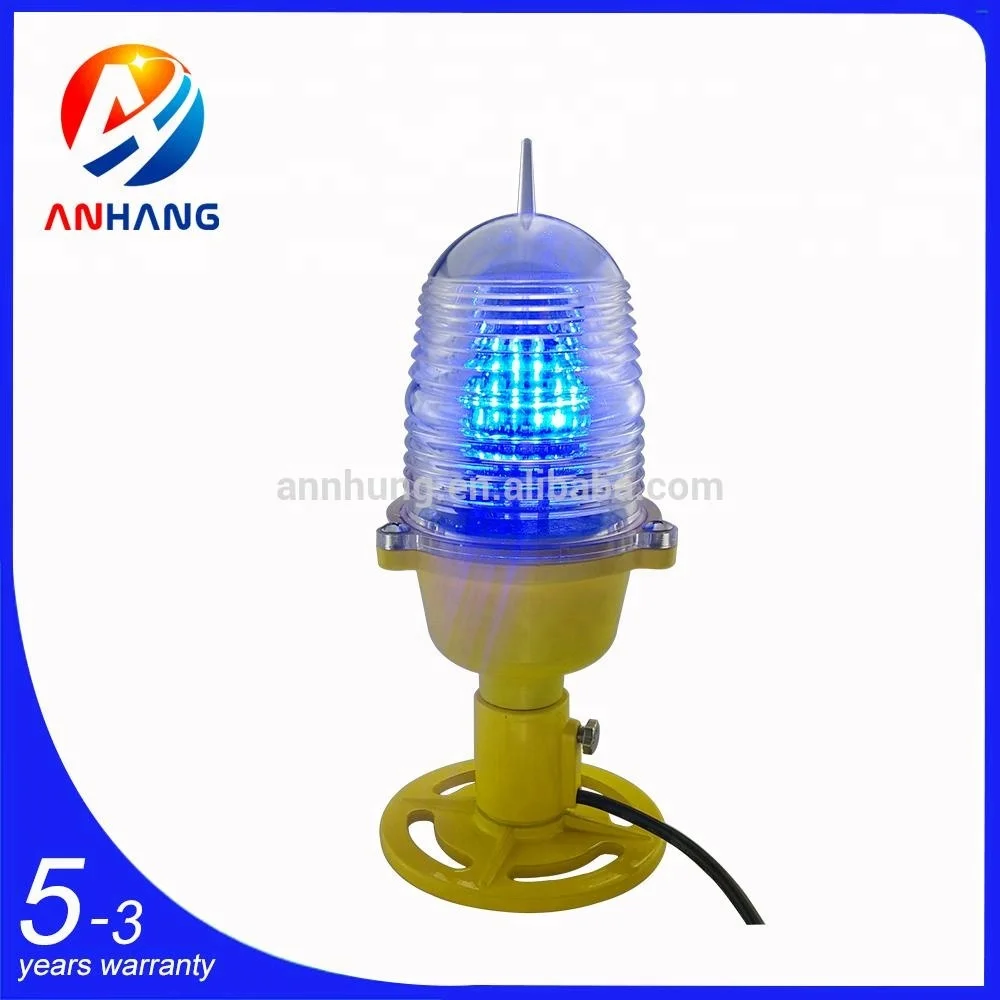 Bule Elevated Taxiway Edge Light Helipad Landing Lighting