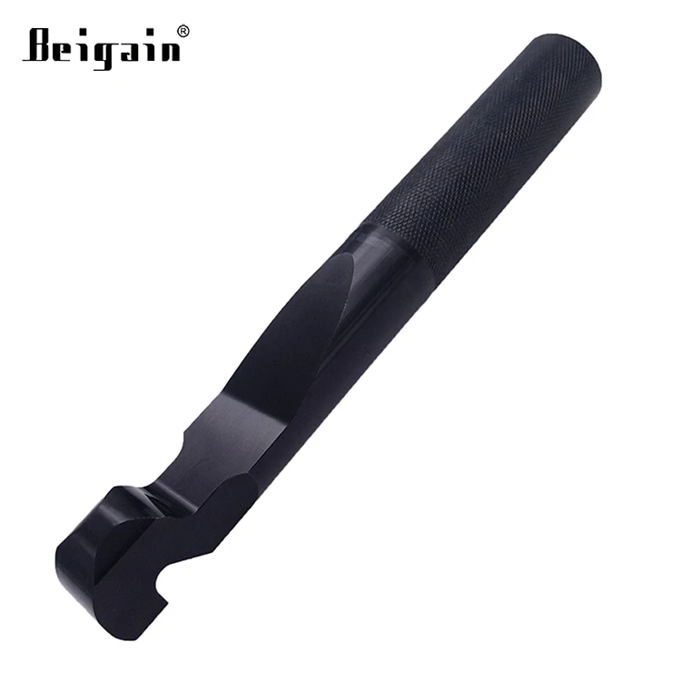 Custom CNC Machined Black Hard Anodized 6061-T6 Belt Changing Tool
