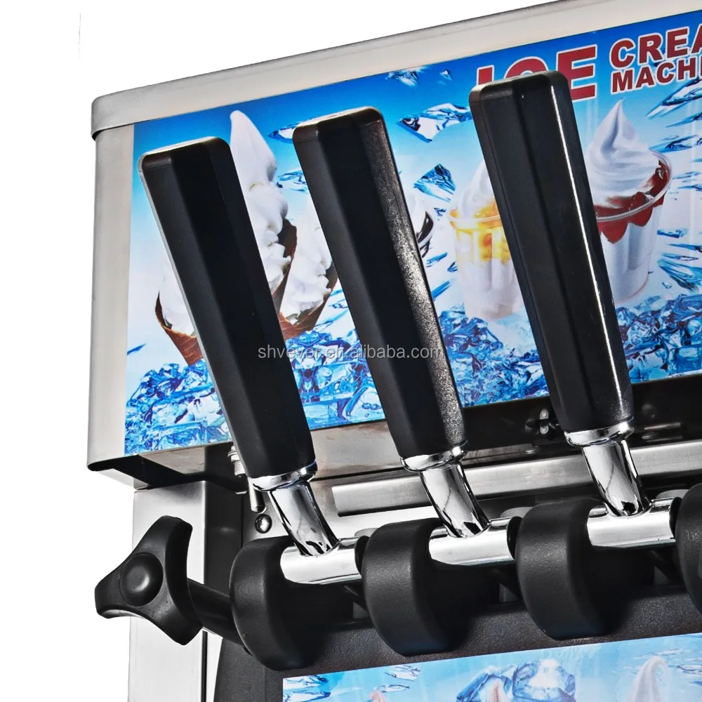 popular China Factory Supply New products 3 flavor mini soft serve Frozen Yogurt ice cream machine