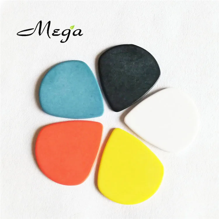Лидер продаж измеритель 1 0 мм/1 2 5 мм износостойкие гитарные медиаторы Derlin в джазовой форме различные цвета без печати матовые для гитары