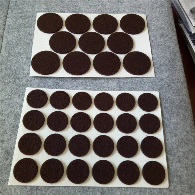 Heavy Duty Self Adhesive Furniture Felt Pads/felt furniture slider pads/felt glider pads
