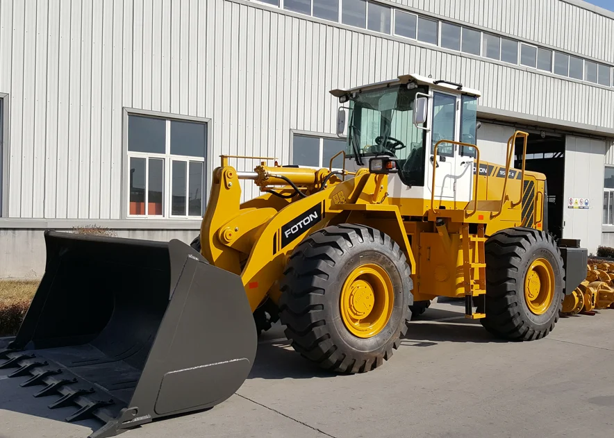 217hp Engine Heavy Duty 5 ton Wheel Loader 3cbm Bucket Front End Loaders LOVOL FL956F-II