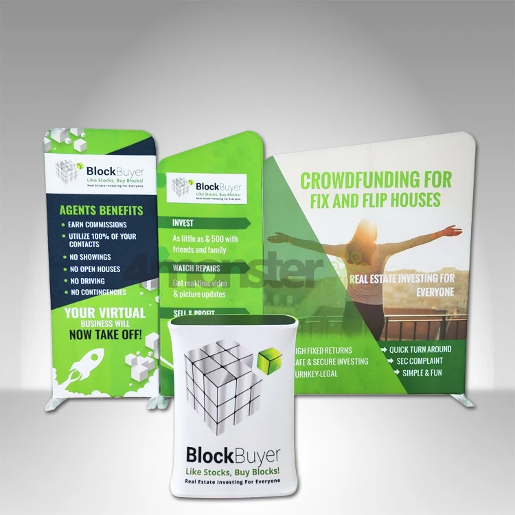 Easy set up aluminum frame exhibition booth design 10x10 tradeshow booth