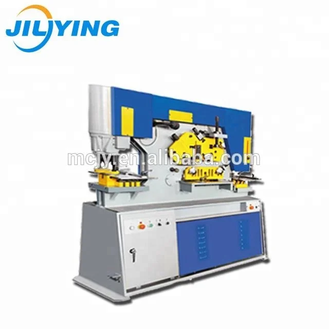 Q35Y hydraulic ironworker square bar cutting steel right angle bending machine