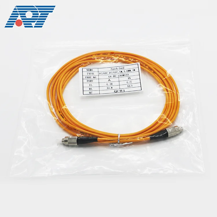 GPON технологии GPON FC Разъем симплекс оптический кабель, соединительные шнуры OM3 OM 4 волоконно-оптический патч-корд