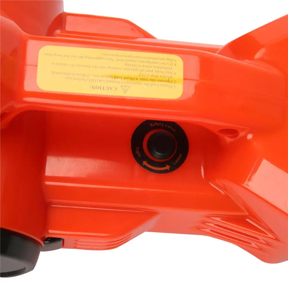 portable 12v dc car jack with inflator