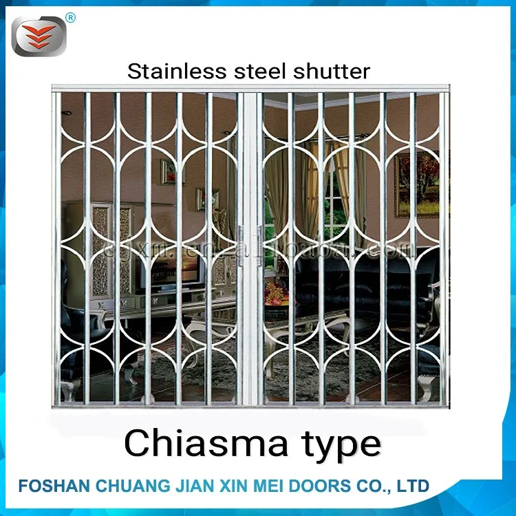 Modern Retractable Stainless Steel Pull Gate