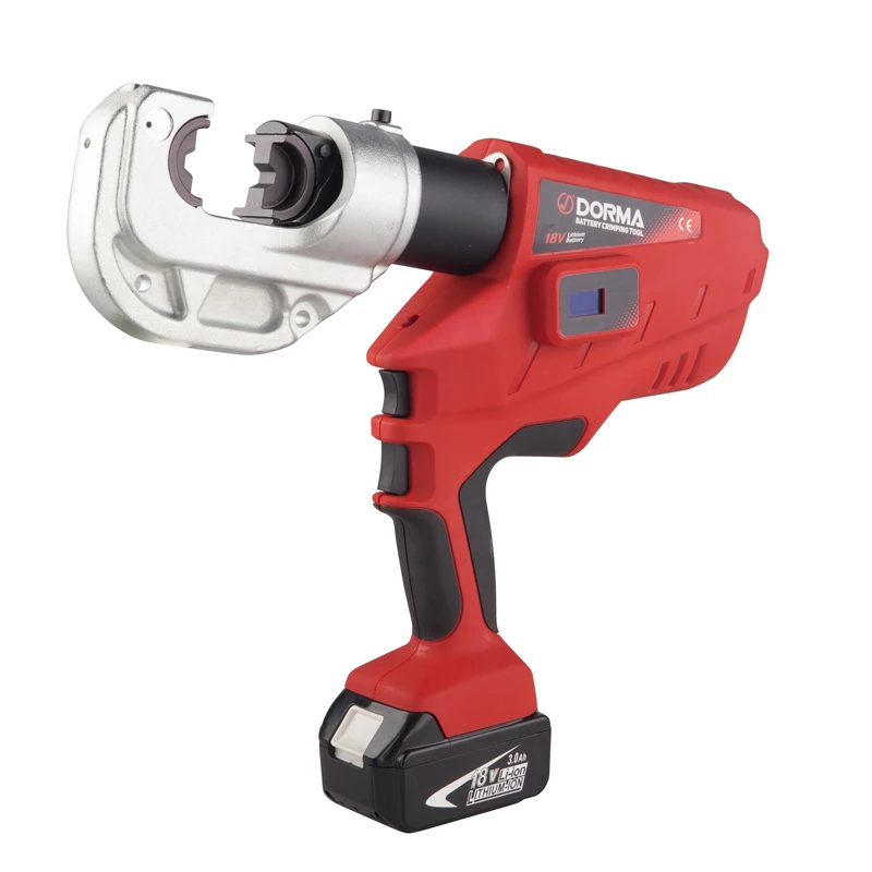 New design Battery powered hydraulic Usb cable crimping tool NEC-400 battery cable lug press tool