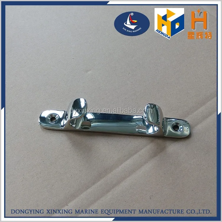 Cheap Stainless steel marine grade boat straight bow chocks