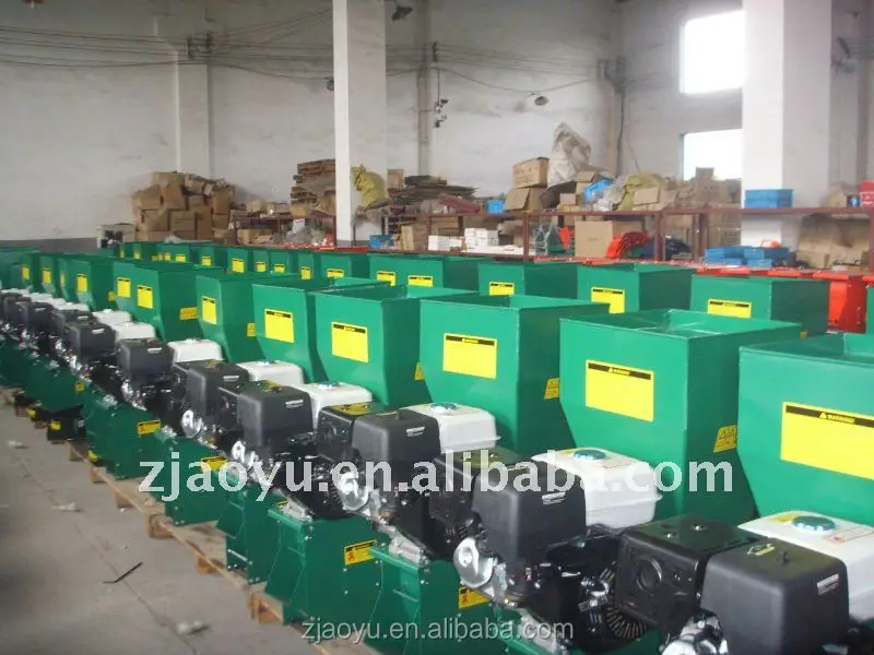 6.5HP mini gasoline wood crusher leaf garden shredder