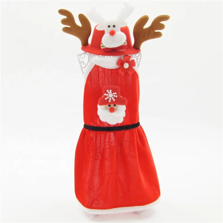 Good quality cute clothes coat plain big pet dog christmas sweater