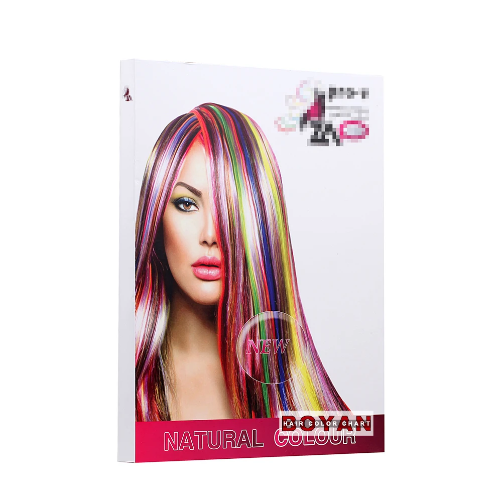 2019 Professional salon color catalog, hair color chart for Hair Color Cream/Hair Dye
