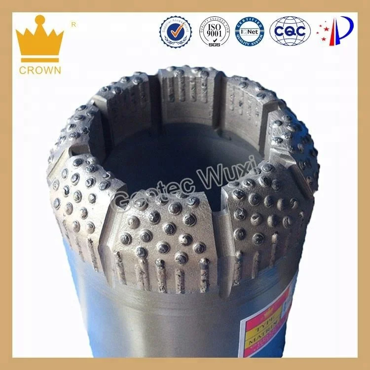 nmlc bq nq hq surface set diamond core drill bits for hard rock