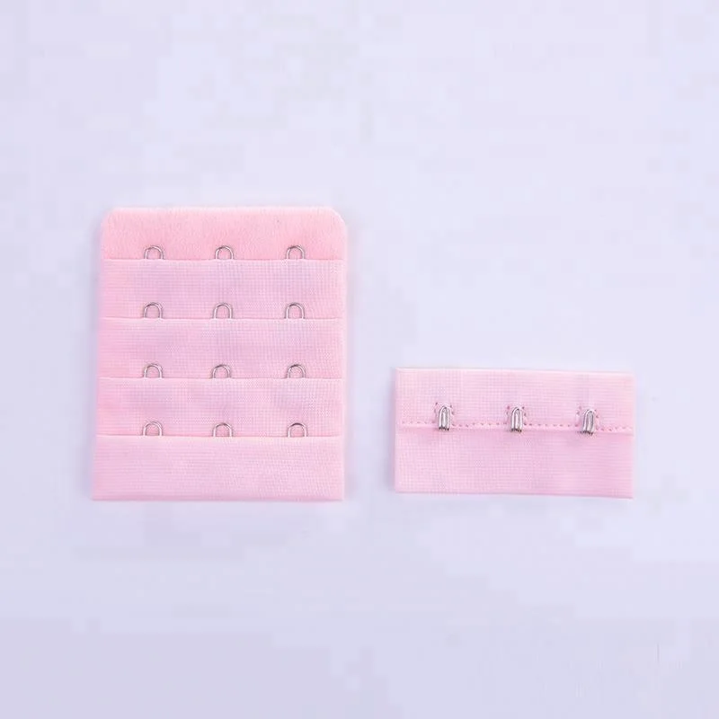 
 Нейлоновый удлинитель для бюстгальтера HongKui cherry pink 4*3/крючок и лента для глаз для женского корсета  