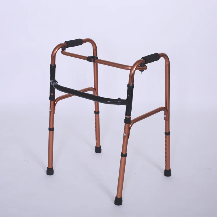 Walker Folding Assistant Standing Disabled Aids Aluminum Walking Assist Device