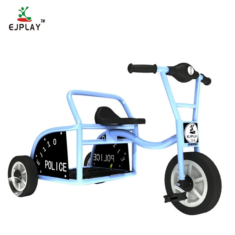 Preschool Kindergarten Trike Children Game Equipment Pedal Bicycle For Two Riders Kids