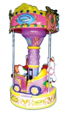 Mini merry go round carousel for sale / 3 seats mini carousel for sale (QX-129E)