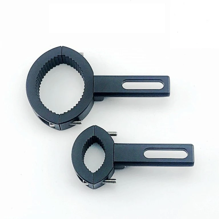 Светодиодная мотоциклетная кронштейн прожектора крепеж стойка из алюминиевого сплава крепление фары трубный зажим для Удлинительный кронштейн