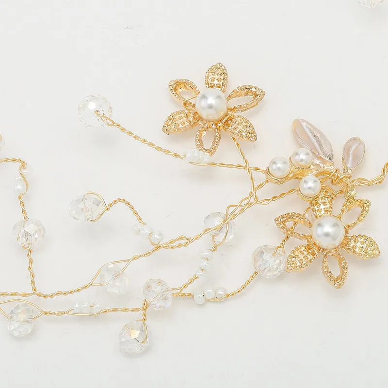 Wholesale Crystal Crown Bridal Hair Accessory Wedding Rhinestone Tiara Crown Headband