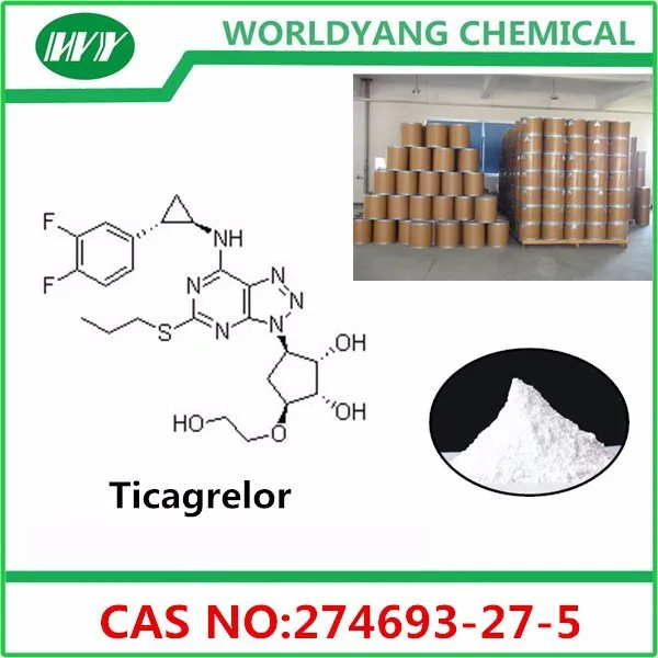 
Ticagrelor CAS NO. 274693-27-5 