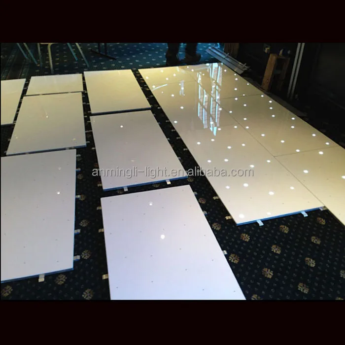 wholesale LED disco dance floor / White LED dj dance Panel stage lights