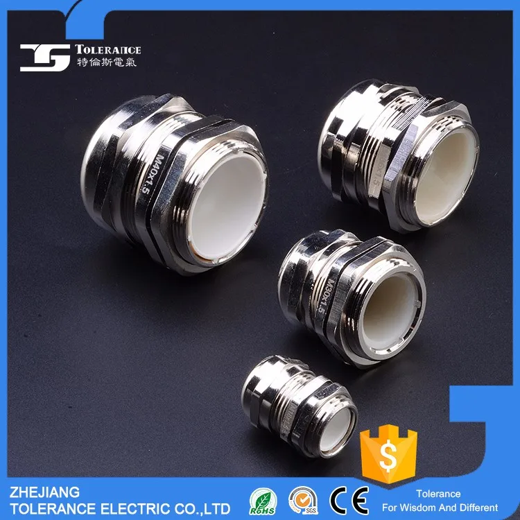 Водонепроницаемый Различных Размеров латунь кабельный ввод совместное