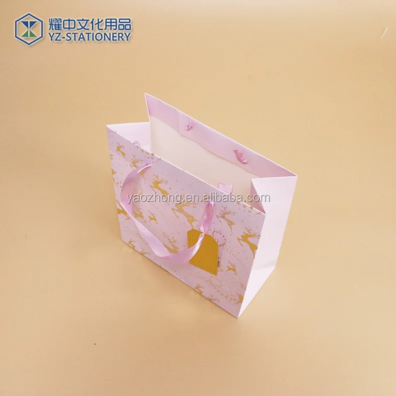 Wedding door gift bag , birthday gift paper bag with custom design