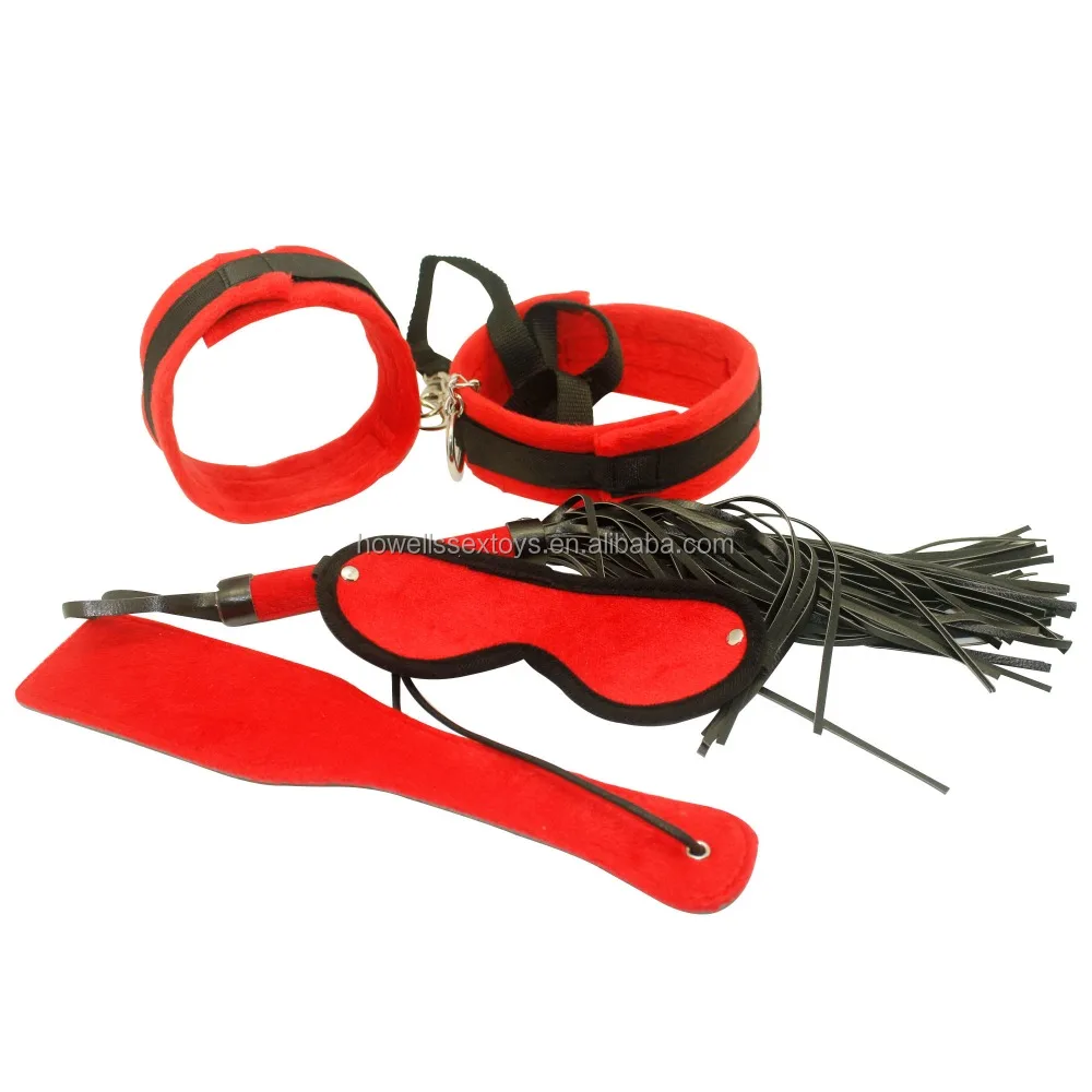 Perfect Lover Red BDSM set 5 items sex toys for Lover Game
