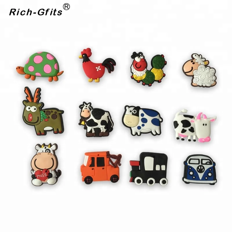 Factory Cheap Soft Rubber Fridge Magnet For Christmas