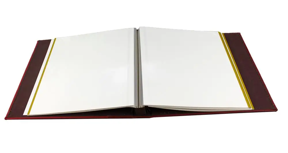 Искусственная кожа крышка сообщение связаны фото скрап-12 дюймов самоклеящийся лист фотоальбом