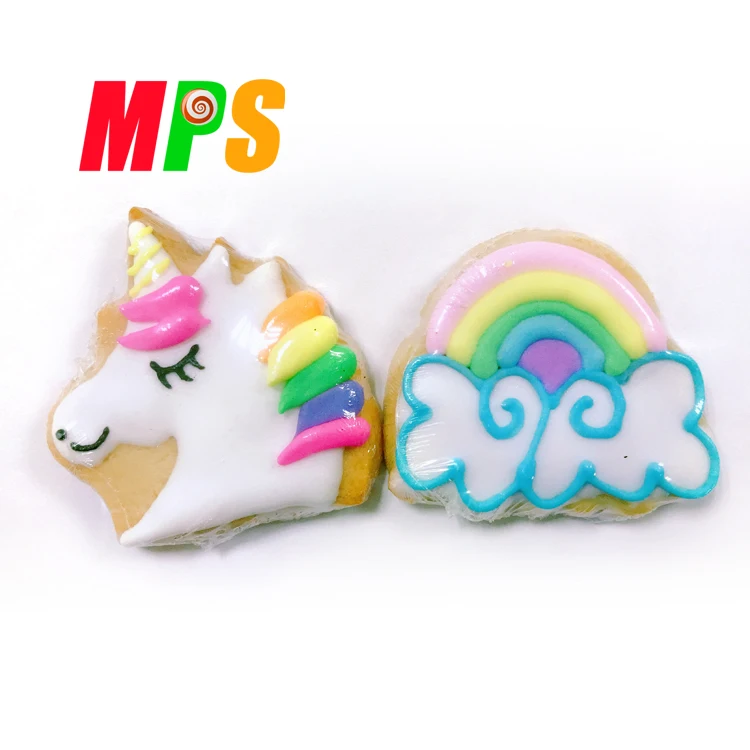 Праздничная подарочная упаковка печенья искусственное декорированное печенье в коробке