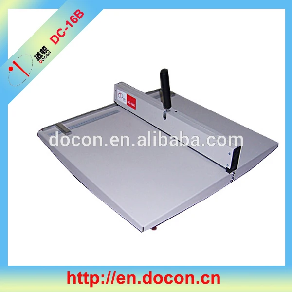 Manual paper creasing machine DC-16B
